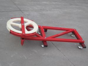 Wholesale ODM Steel Red and blue Cable Trolley for Construction Hoist Spare Parts from china suppliers