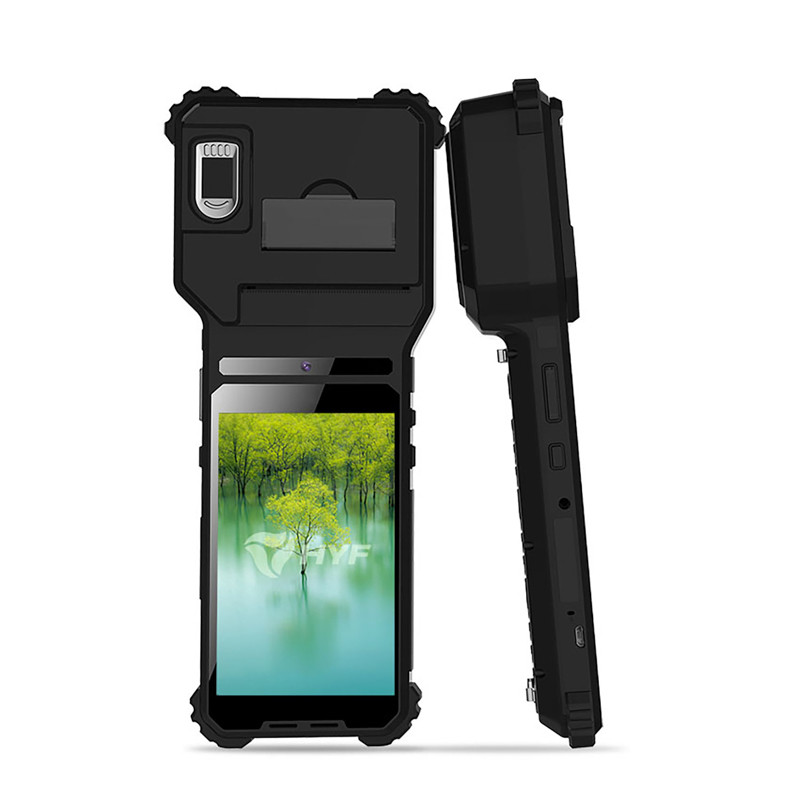 4G WIFI Biometric Tablet PC GPS Rugged IP54 6000mA Tab With Fingerprint Sensor