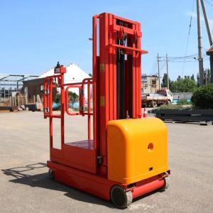 Wholesale Full Electric Order Picker Lift 300kg 4 Meter Aerial Order Picker from china suppliers