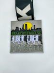 Colour filling Metal Medals For Schools Laser engraving text And Logo