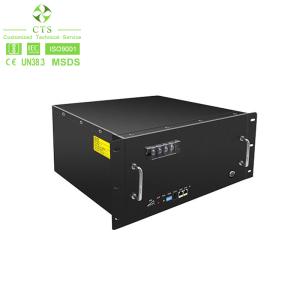 Wholesale Telecom Back Up 4.8kWh 48V 100Ah Lifepo4 Battery Pack With BMS UPS Solar from china suppliers