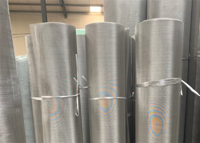 Ss 316l Woven 4m Stainless Steel Wire Mesh Filter Twilled Weave