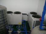Automatic Controller Electric Air Source Heat Pump Galvanized Steel Sheet