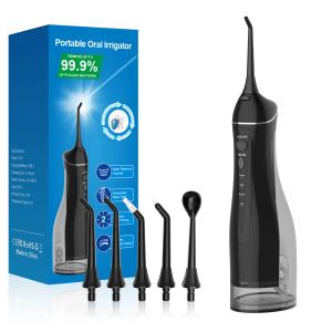 Wholesale 2500mAh Battery Water Flosser Dental Irrigator Teeth Cleaning Oral Irrigator Portable Cordless from china suppliers