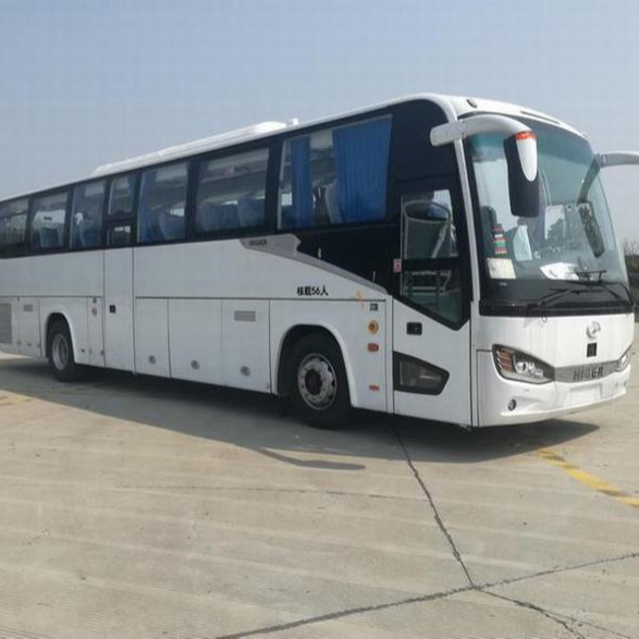 WP10.375 Engine Diesel Automatic Bus With Toilet 35seats 55seats Spacious Interior
