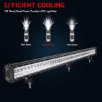 96X3W LED Light Strip Offroad Spotlight Floodlight Beam for Truck SUV ATV 4x4