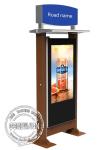 Bus Station Wayfinding LCD Touch Screen Outdoor Digital Signage With Google Play