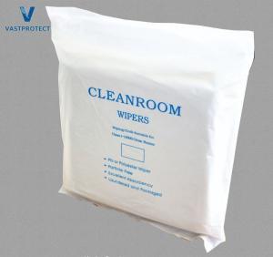 Wholesale 100% Polyester Microfiber Cleanroom Wipers for Industrial Anti-Static and Lint Free from china suppliers