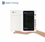 Digital Filters 6 Channels Cardiogram Medical Ecg Machine High Capacity SD