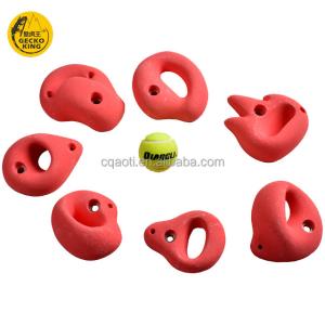Wholesale Professional GRP/PU rock climbing holds in L size for Adult Age GECKO KING from china suppliers