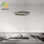 Minimalist Living Room Round Chandelier Modern Creative Styles Glass LED Pendant