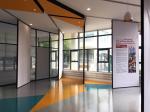 Movable Aluminium Door Track Acoustic Folding Room Dividers / Sliding Partition