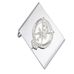 Wholesale Customized Laser Logo Metal Army Belt Buckles With Gold Plating from china suppliers