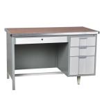 Multi Drawers 4 Legs MDF Wooden Top Steel Executive Desk