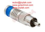 RCA female Coaxial Connector Compression Type 75ohm for RG59 universal RG6