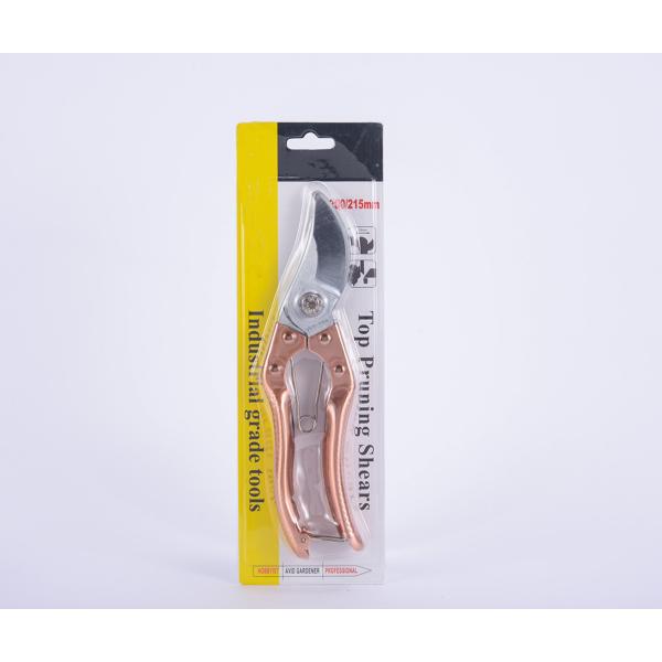 Professional Hand Garden Tools Bypass Pattern Pruning Shear 8 Inches Cheap Price Cutting Scissor