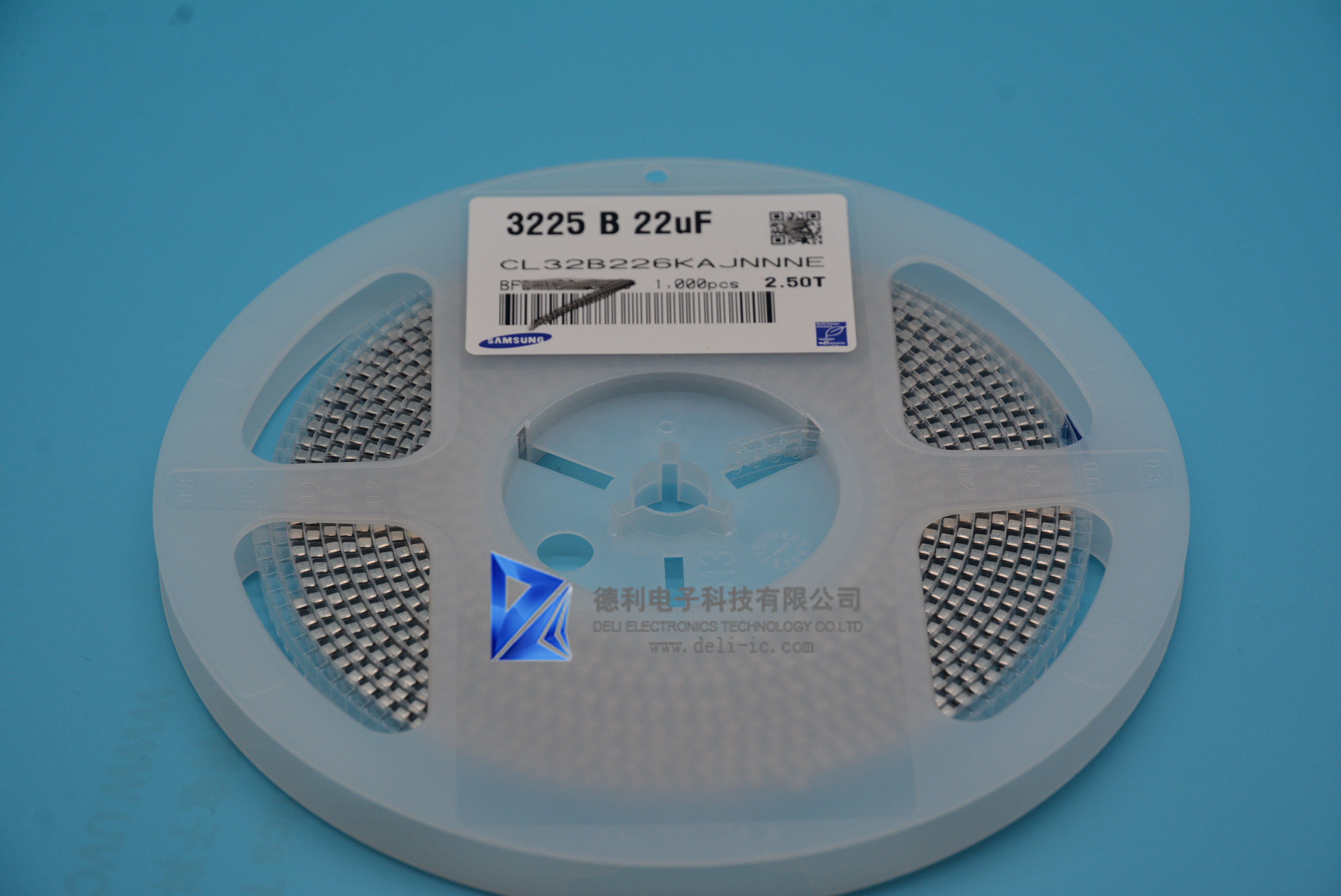CAP 25V 22uF SMD 1210 Multi Layer Ceramic Capacitor CL32B226KAJNNNE