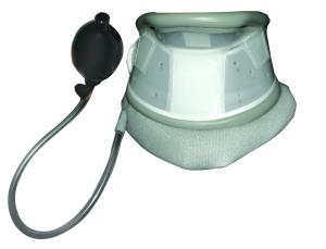 Wholesale Grey Relieves Neck Pneumatic Medical Cervical Collar With Chin Support from china suppliers