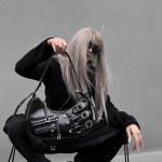 2024 American Retro Design Girls Pu Leather Shoulder Bags For Women All Seasons