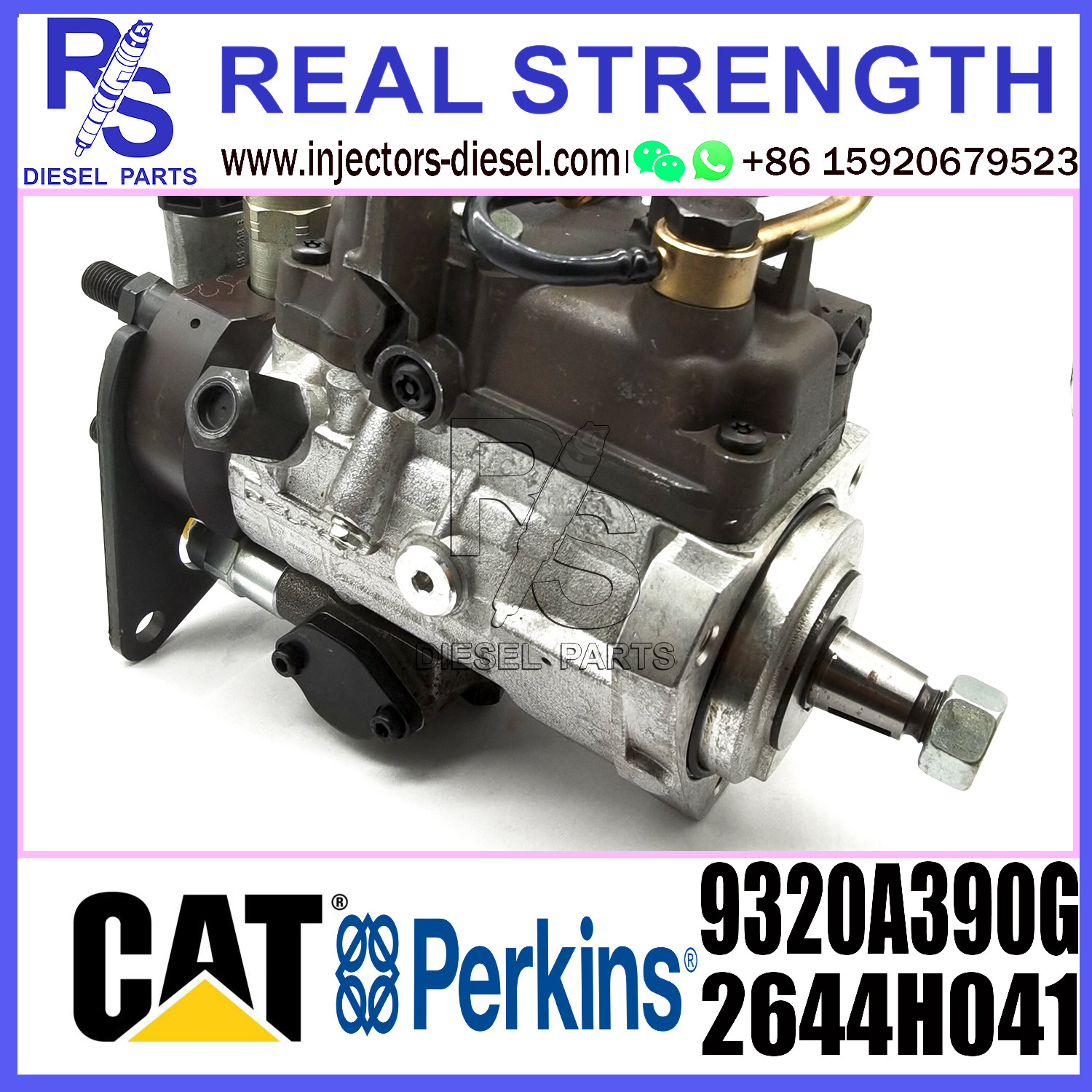 4 Cylinder DP210 Engine Diesel Fuel Pump 9320A390G 9320A396G 2644H029 2644H041 for PERKINS VISTA 4T