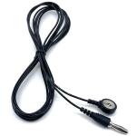 Lead ECG Medical Cables Electrode Snaps Plug To Banana Plug Connector