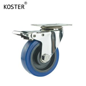 Wholesale Heavy Duty Industrial PU Polyurethane Castor Wheel for Tool Cabinet Furniture Trolley from china suppliers