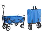Supermarket Stainless Steel Outdoor Multifunction Folding Utility Camping Wagon