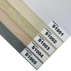 Wholesale Grade 7 Grade 8 Motorized Fabric Zebra Blinds Shades 60mmx100mm from china suppliers