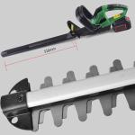 18V 2.0Ah 550mm Electric Hedge Cutter Machine Dual Blade Cordless Hedge Trimmer