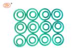 Green AS568 Size FKM O Ring Heat Resistant Rubber Nbr Sealing