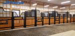 Hot Dipped Galvanized Modern Horse Stable Bamboo Ventilation Slot