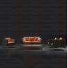 Buy cheap 5 PCS Patio Aluminum Wicker Rattan Lounge Sofa Set Furniture from wholesalers