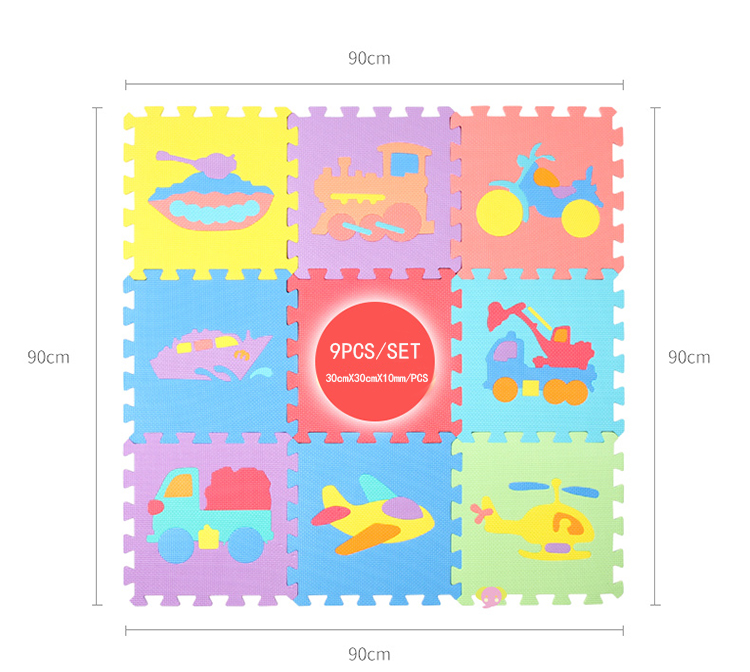 Children Play Mats Jigsaw Baby Play Mat EVA Foam Mat
