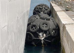 Wholesale Dock Flocking Sling Aircraft Tyres Chain Net Yokohama Rubber Fender from china suppliers