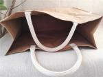 washable kraft paper shopping bag, tote bag