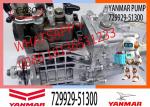 Diesel Engine Parts Fuel Pump 4TNV88 Engine Fuel Injection Pump 729659-51360