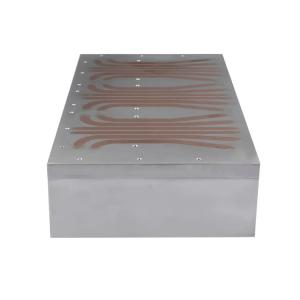Wholesale Aluminum Copper 100mm Fluid Heat Dissipator With Aluminum Base 150W from china suppliers
