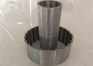 Wholesale Vee-Shaped Wrapped Wire Johnson Wedge Wire Screens For Water Supply Systems from china suppliers