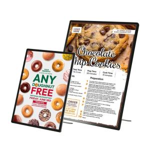 China Modern Aluminum Snap Frame LED Light Box for Restaurant Menu Board and Poster Display on sale