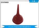 60ml Disposable Rubber Ear Irrigation Syringe Iso Approved In Red Color