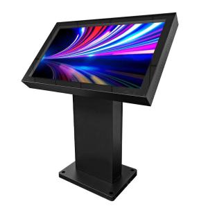 Wholesale 55 Inch Aluminum Heat Dissipation Outdoor Digital Signage Straight Stand Podium from china suppliers