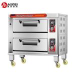 AO-20Q Model Single Deck Gas Bakery Oven for Philippines Bakery at 1330x840x600m