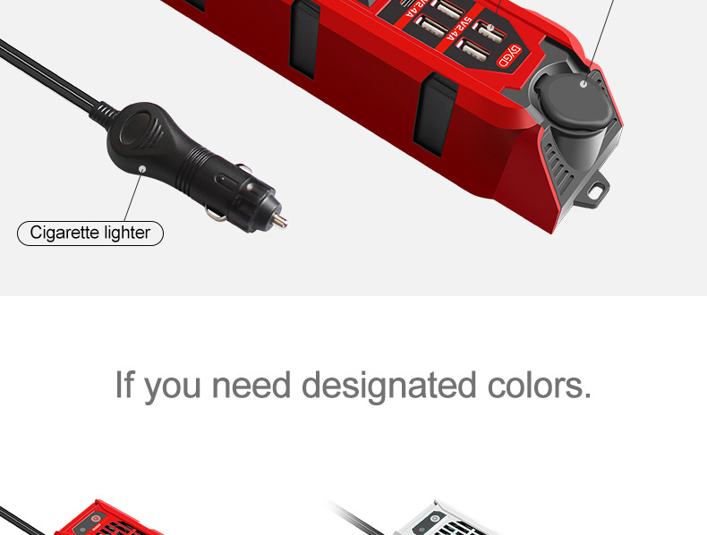 Hot-Sale Dc 12V To Ac 110V 200W Solar Inverter Hybrid Inverters & Converters Solar Car Inverter