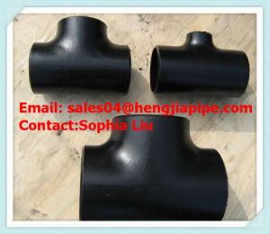 Wholesale butt welded equal &amp; unequal tee from china suppliers