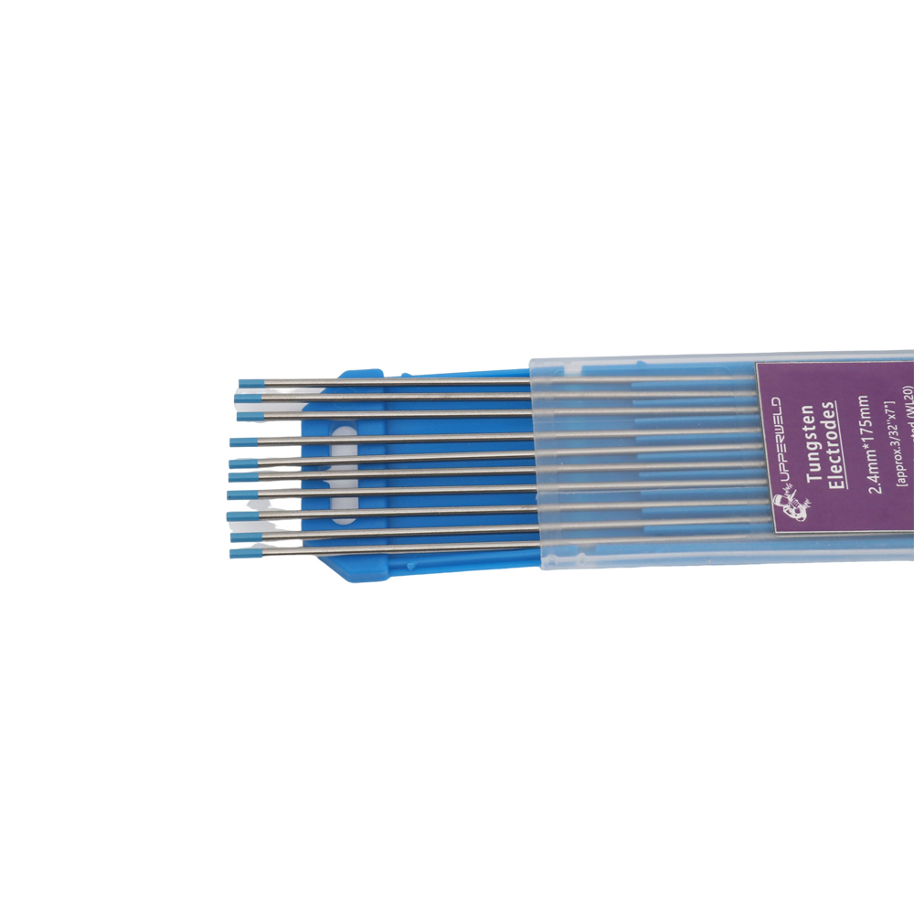 Blue Upper WL20 Tungsten Electrode for Carbon Steel Stainless and Nickel Tig Welding
