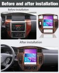 Aftermarket Touchscreen Y61 Nissan Patrol Head Unit 2004-2019 GPS For Car
