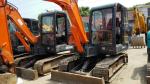Mini used doosan dh60-7 dh55-v crawler excavator for sale