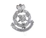 Military High Polished 1" Antique Police Badges Hat Shoulder Chest Badge