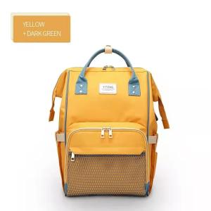 Wholesale Waterproof Women Backpack Multi-function Diaper Baby Bag With USB Changing Colorful Backpack For Girls from china suppliers