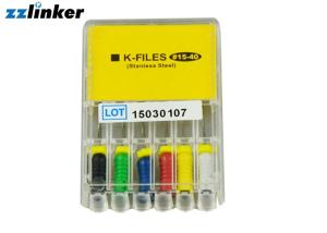 Wholesale Portable Dental Endo Files , Root Canal Niti K Files Endodontics In Dentistry from china suppliers